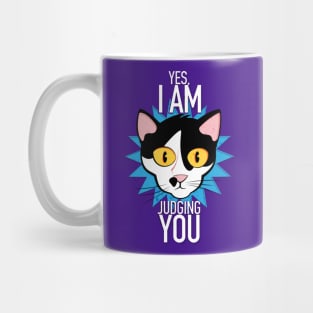 The Cat is Judging You Mug